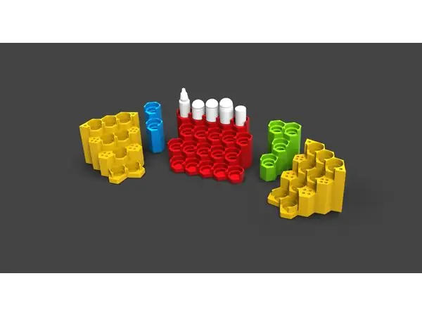 Modular Citadel/Vallejo Paint Rack
