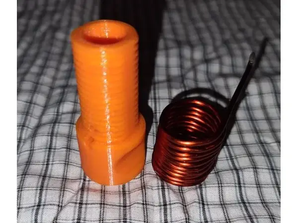 Induction Heater ZVS Coil Winding Jig