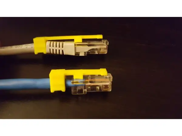 RJ45 Ethernet Cable Clip Repair