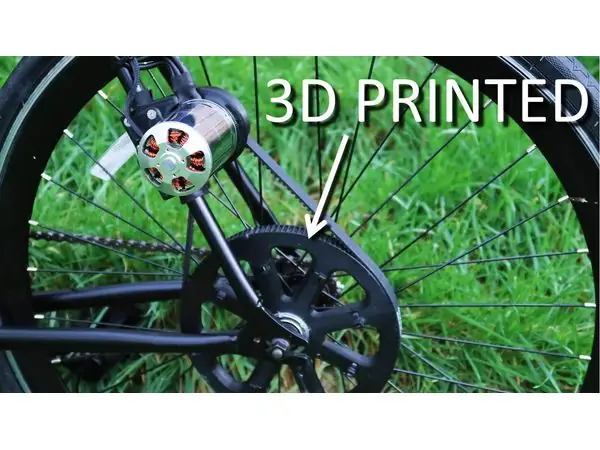 DIY Electric bike (motor mount & pulley)