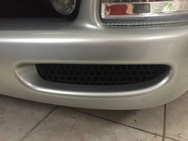 Corvette C5 brake duct mesh