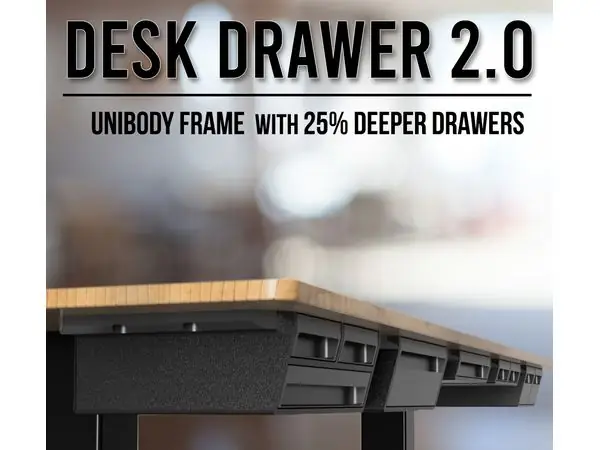 Under Desk Drawer 2.0 | Slim & Modern