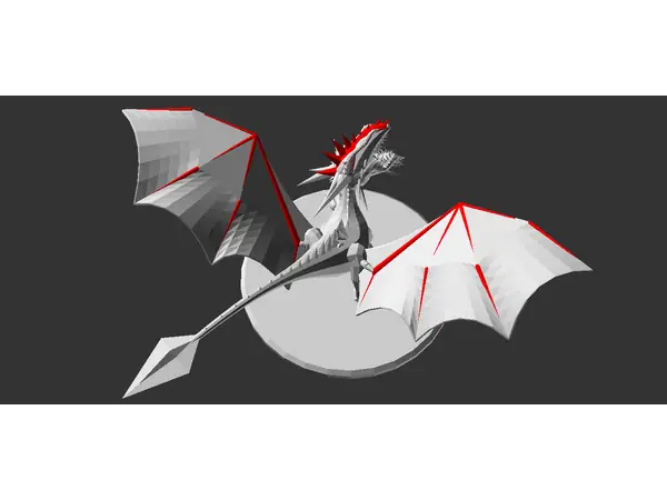 Procedural Dragon - All OPENSCAD - Parametric Version