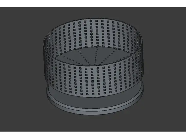 Parametric Cheese Mold