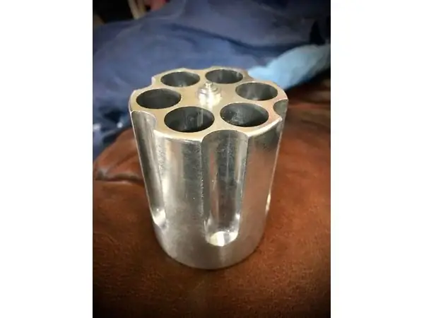 Revolver Cylinder Pen Holder