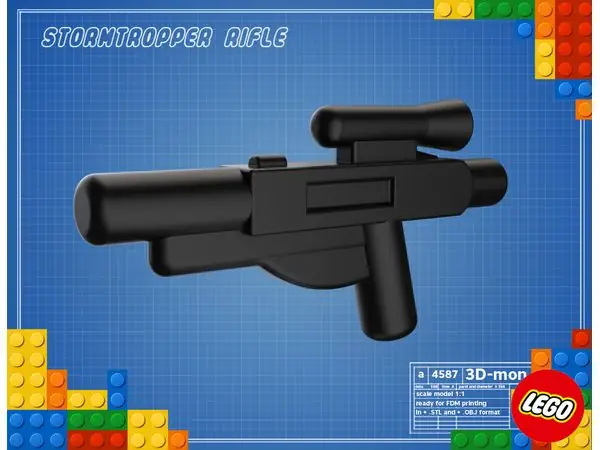Stormtrooper rifle – LEGO Star Wars