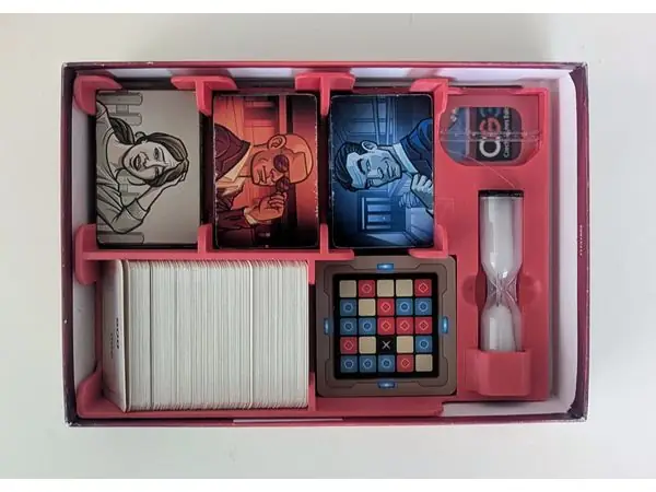 Code Names Board Game Box Insert – Easy Print & Clean Organization