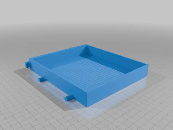 Closed Riffle Tray for Mini Gold Shaker Table