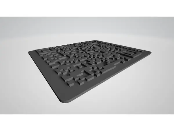 QR Code Plate Example Leave A Review