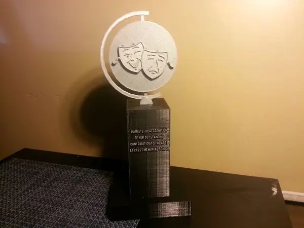 Theater Award Trophy