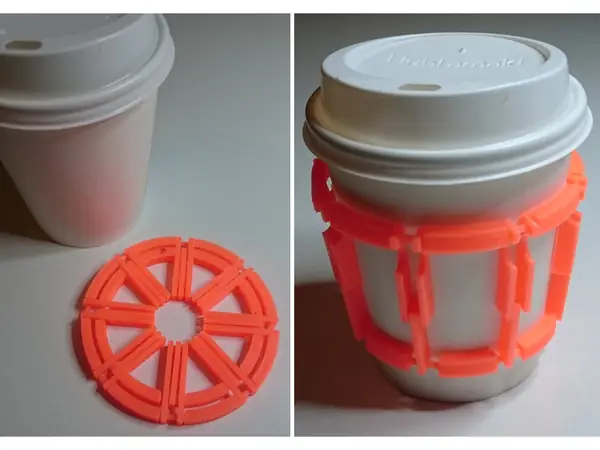 Collapsible Cup Holder/Pad
