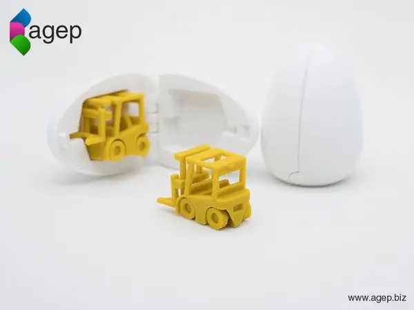 Surprise Egg #2 - Tiny Fork Lift