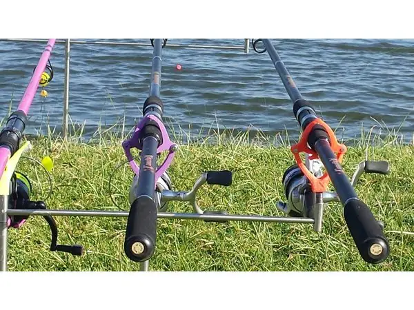 Fishing rod butt clamp