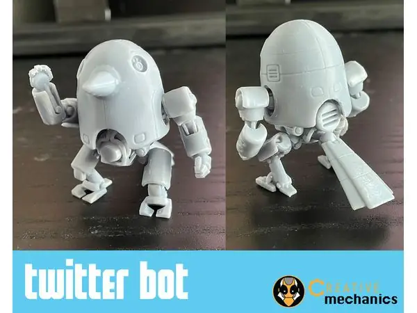 Twitter Bot - Articulated Micro Fighter!