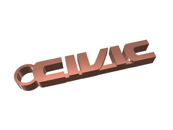 Honda Civic Keychain