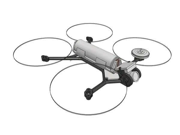 Mr Bird Bones the Long Range 18650 FPV Drone