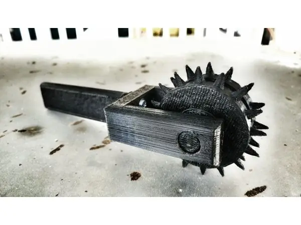 Wartenberg Pinwheel Back Massager / Roller