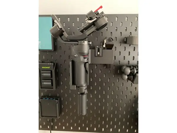 DJI RS3 mini holder ikea skadis