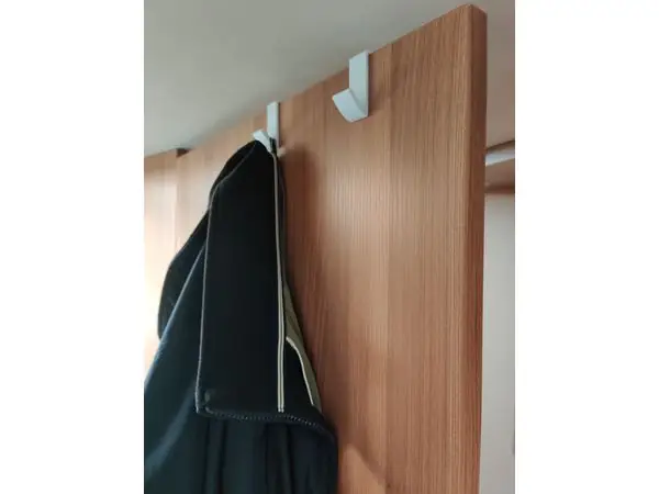 Clothes hook for motorhome
