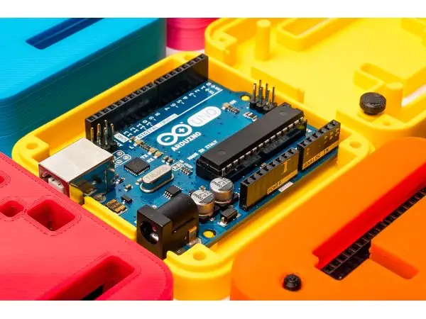 3D Printed Case for Arduino Uno, Leonardo.