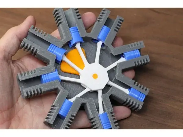 Radial Piston Engine Model