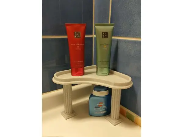 Roman bathroom organizer