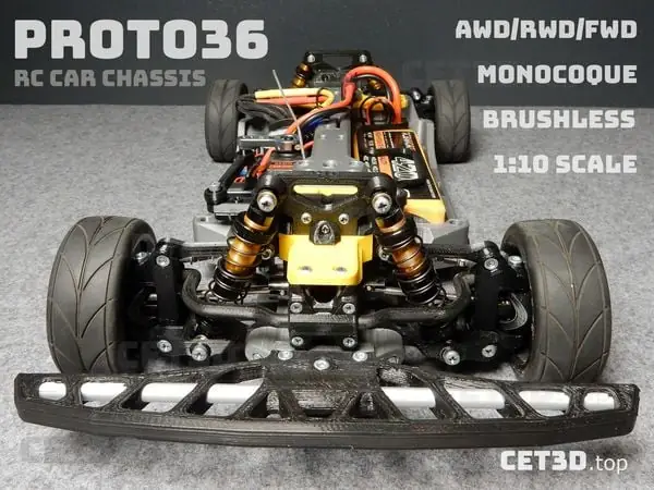 PROTO36 RC Car Chassis