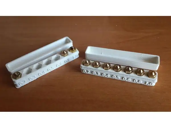 Boxes for nozzles