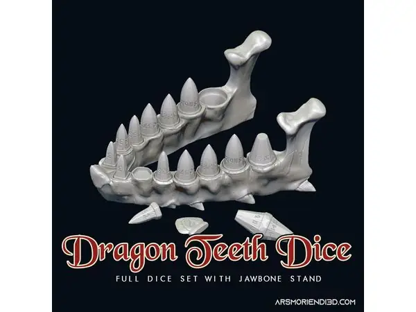 Dragon Teeth Dice Set