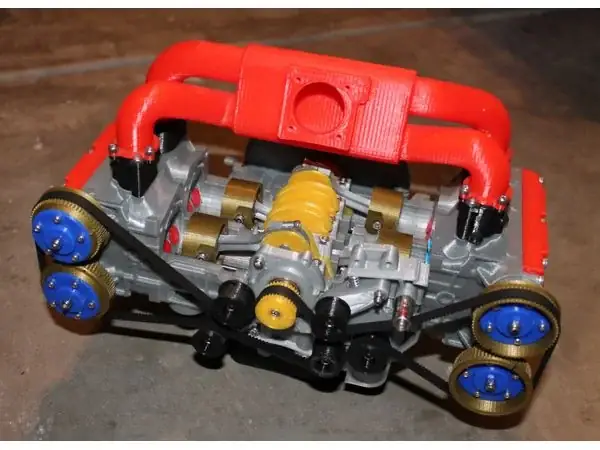 Subaru EJ20 Cutaway model
