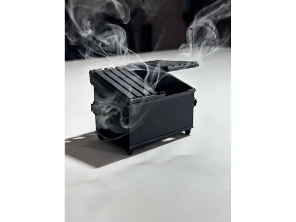 Dumpster Fire Incense Burner