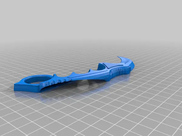 Bic lighter Karambit holder
