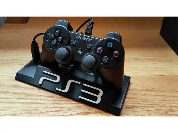 PS3 DualShock Controller Stand With PS3 Logo