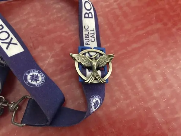 Lanyard Pin Holder