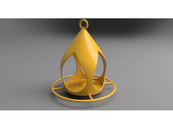 Bird feeder house