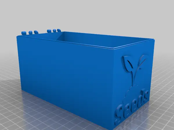 Seed Packet Organizer with Separators