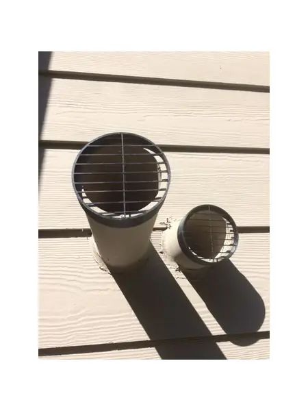 Vent pipe grille