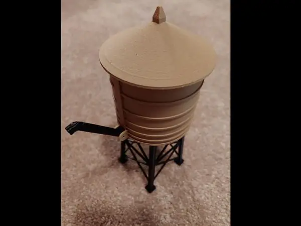 Model Railroad Water Tower