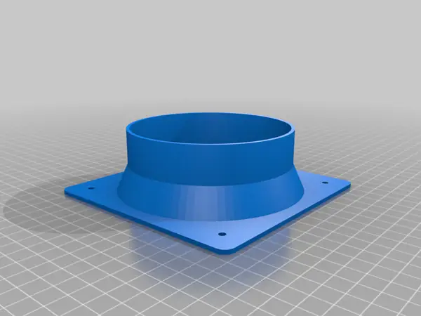 120 MM fan to 4 in tube