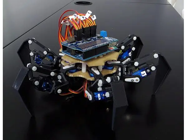 HEXRO - 12-servo-motors hexapod robot