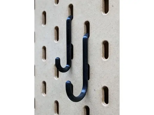 Hooks for Ikea Skadis pegboard