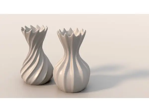 Corrugated Vase