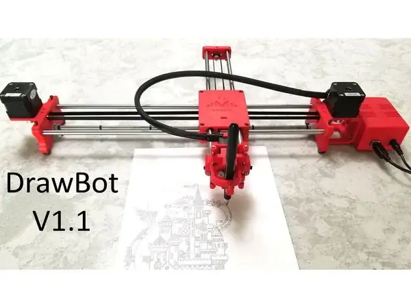Drawing Robot - Arduino Uno + CNC Shield + GRBL