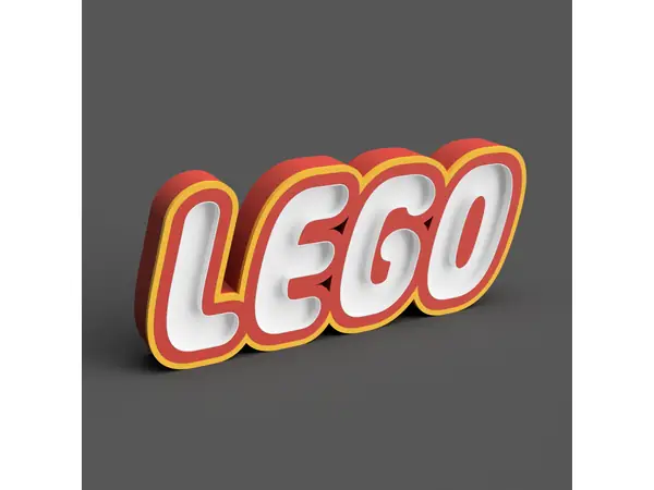 LEGO Logo Lightbox