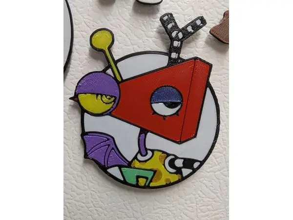 Zooble (The Amazing Digital Circus) Fridge Magnet