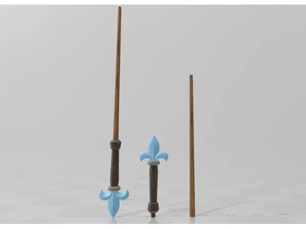 Beauxbâton French Lys Wand