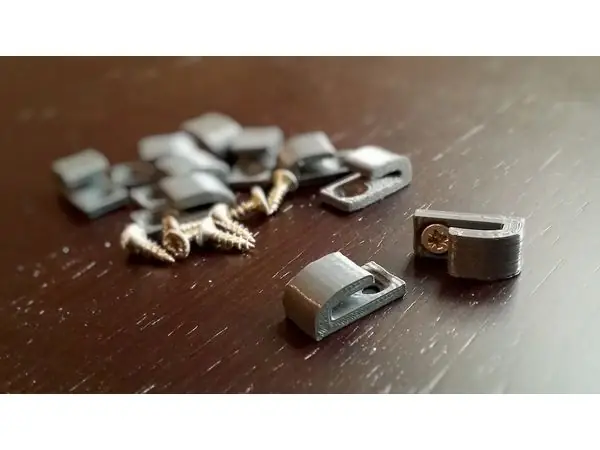 LED strip clip