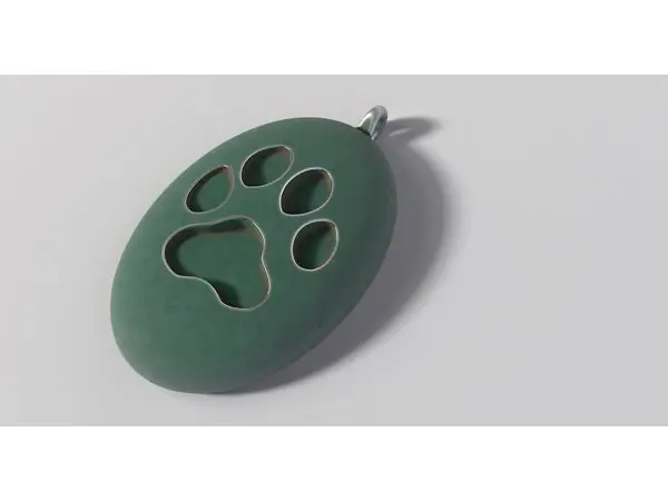 Lynx Track Pendant