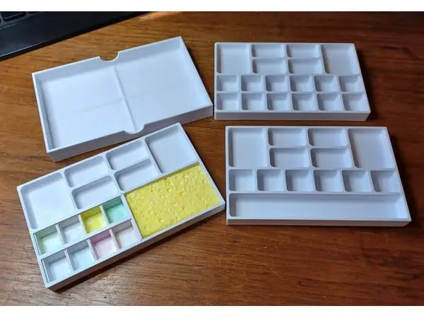 Watercolor Paint Palette