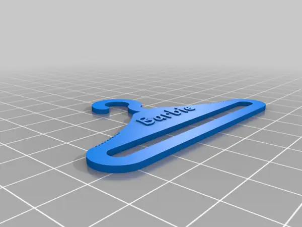Barbie clothes hanger